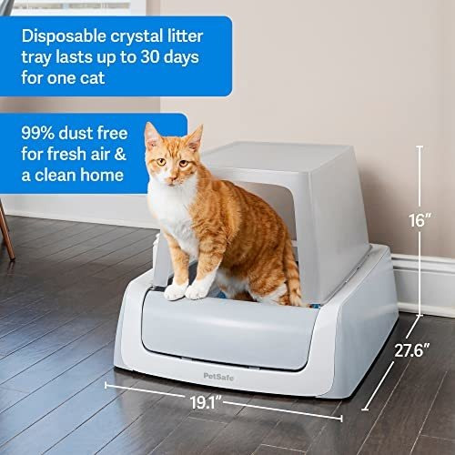 Imagen 5 de 6 de Arenero Petsafe Scoopfree Caja De Arena Automática