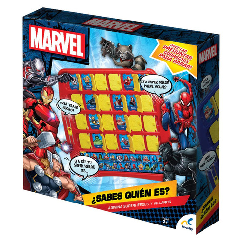 Juego De Mesa Sabes Quien Es? Marvel Novelty jca-2424