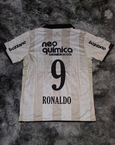 Camiseta Retro Corinthians 9 - Ronaldo 2010 (Usado)
