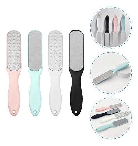 Iy Juego De 4 Piezas De Lima For Pies Exfoliante De Metal