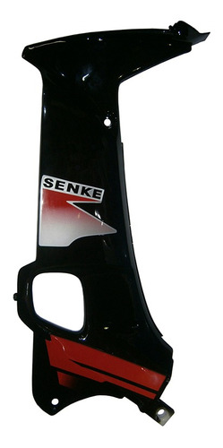 Tapa Motor Moto Senke Sk110 Negro Izq.