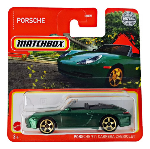 Matchbox Porsche 911 Carrera Cabriolet Original Coleccion