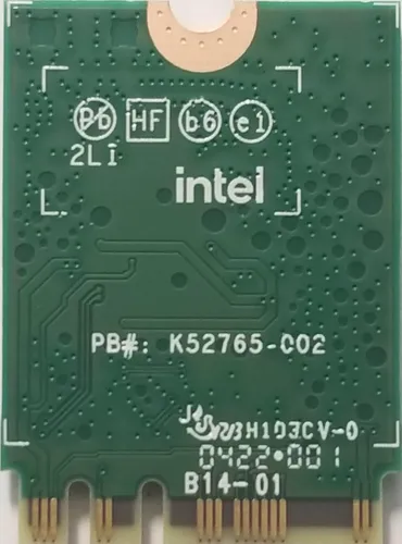 Adaptador Combinado Wi-fi/bluetooth Intel Ax210 Tribanda