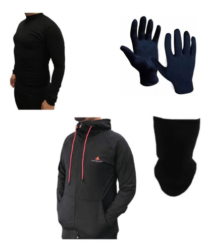 Combo Term!campera+camiseta+cuello+ Guantes-6 Cuo