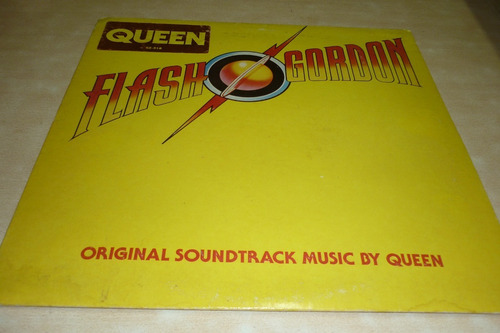 Queen Flash Gordon Vinilo Usa Excelente Insert Poster