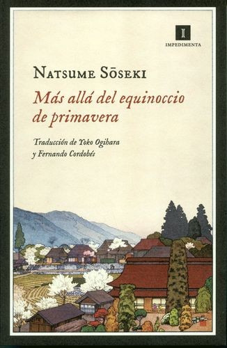 Libro Más Allá Del Equinoccio De Primavera - Natsume Soseki