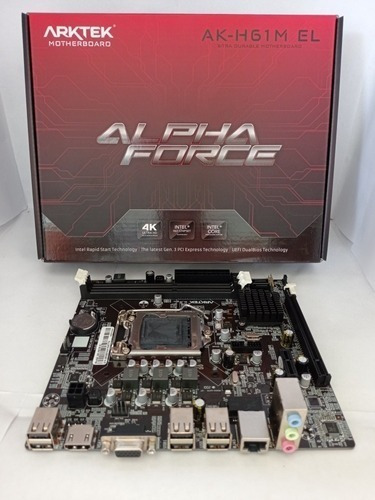 Tarjeta Madre H61-m Socket 1155 Ddr3 Intel 2da Y 3ra Gen