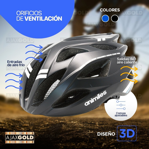 Imagen 3 de 7 de Casco Bicicleta Urbano Regulable Ventilacion Liviano Adulto