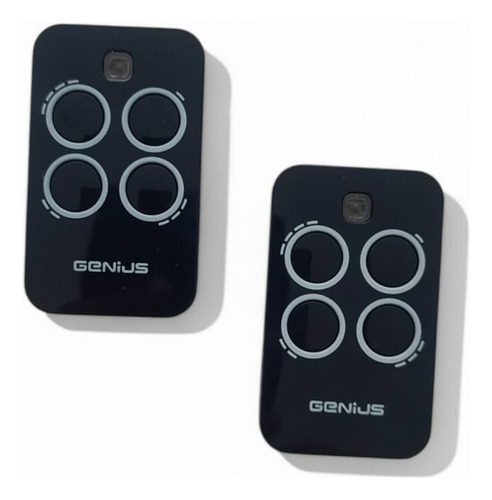 2 Controles Echo Bravo 433 Mhz Original Para Bat300 Negro