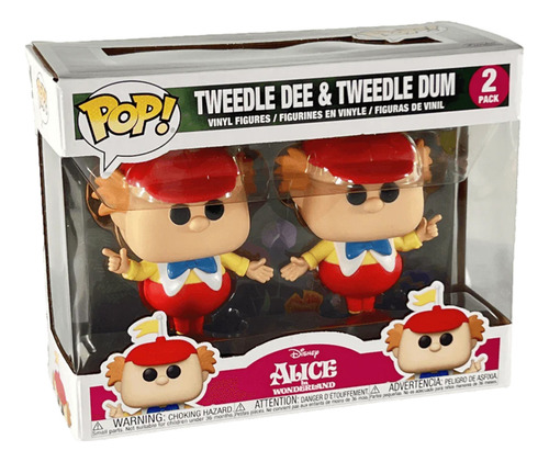 Tweedle Dee Tweedle Dum Gêmeos Funko Pop! Disney