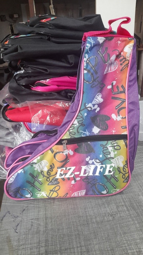 Imagen 2 de 6 de Bolso De Patin Artistico Alforja Estampado / Sublimado