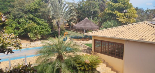 Casa De Campo Lagoa Santa / Jaboticatubas Ideal Para Descanso Ou Moradia A 60 Km De Belo Horizonte . - 5902