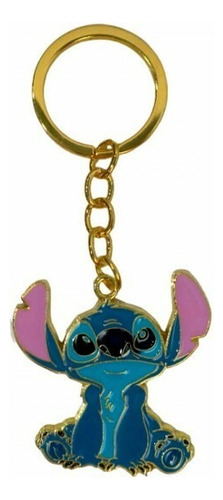 Chaveiro Stitch Metálico Com Gancho P Bolsa Mochila Presente