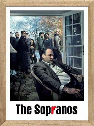 Poster Cuadros  Peliculas Enmarcadas   Los Sopranos    L906