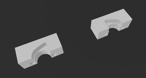 Imagen 5 de 7 de Medidor Block Leva Mecanica Plantilla Jmc 3d