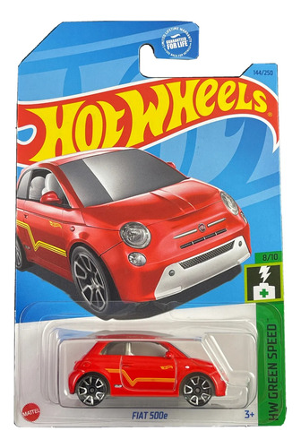 Hot Wheels Carro Fiat 500 E Original Mattel + Obsequio