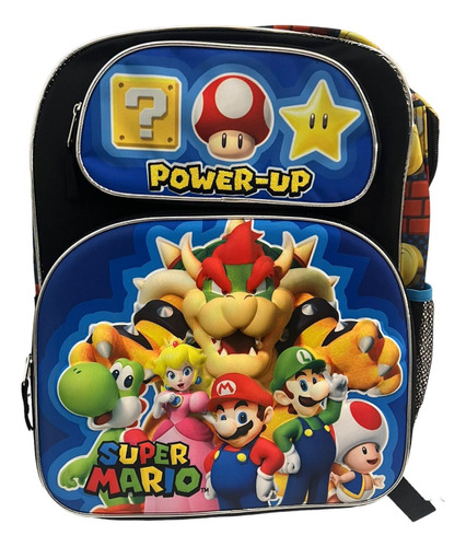 Mochila Back Pack Mario Bros Nintendo