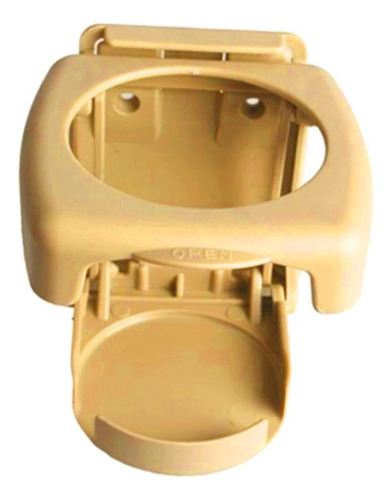 2 Piezas Gris + Beige Coche Plegable Plegable Portavasos