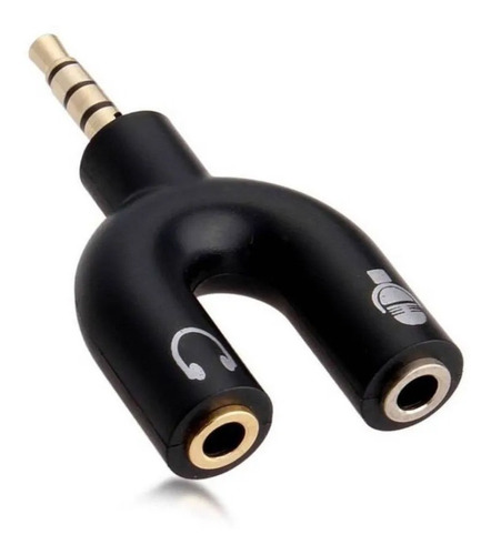 Imagen 2 de 5 de Adaptador Sonido Celular Y Ps4 A Mic Auricular