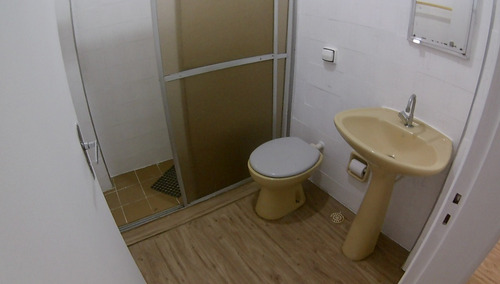 Imagem 10 de 15 de Apartamento 1 Dormitório Prédio Frente Mar Tupi Praia Grande.