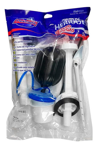 Juego Herrajes Para Wc Zero Fugas Fleximatic 2724