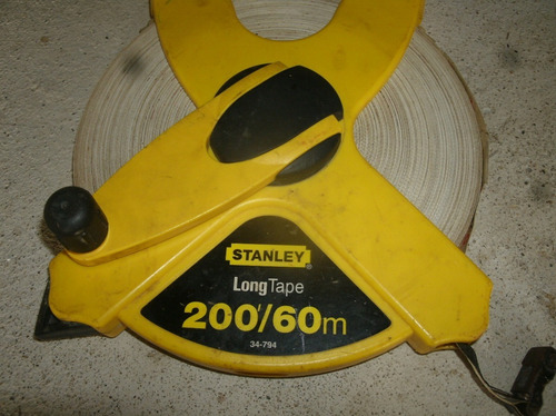 Cinta Metrica Topografica Stanley 60mts Remato