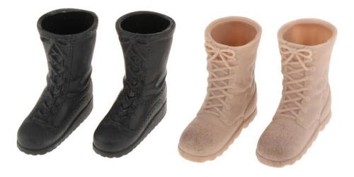 6 Botas De Figura A Escala 1/6, Modelo De Botas, Zapatos