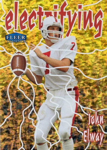 2013 Fleer Retro Electrifying - John Elway Broncos