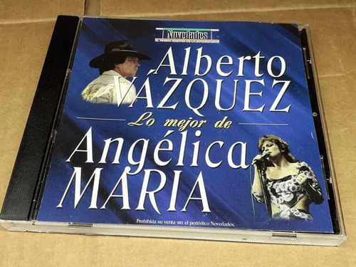 Cd Alberto Vazquez Y Angelica Maria Lo Mejor De