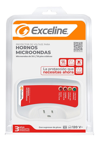 Imagen 2 de 3 de Protector De Voltaje Para Hornos Microondas Con O Sin Grill