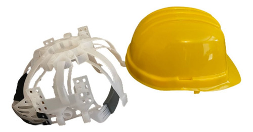 Casco Seguridad Obras Construcción Saylens Homologado