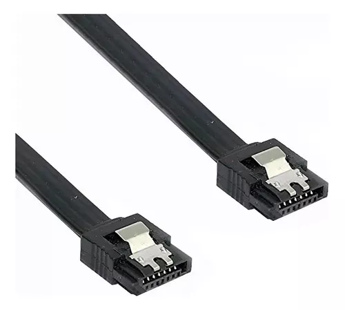 Cable Sata 3 6gbps 50cm Datos Grabadora Disco Traba Metalica