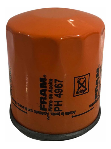 Filtro Aceite Fram Ph4967 Para Corolla 1.8 Hv Ecvt Hibrido