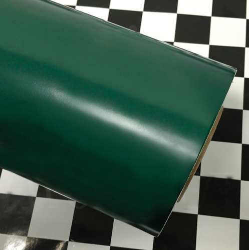Adesivo Decorativo Verde Escuro Geladeira Fogão Box - 1m
