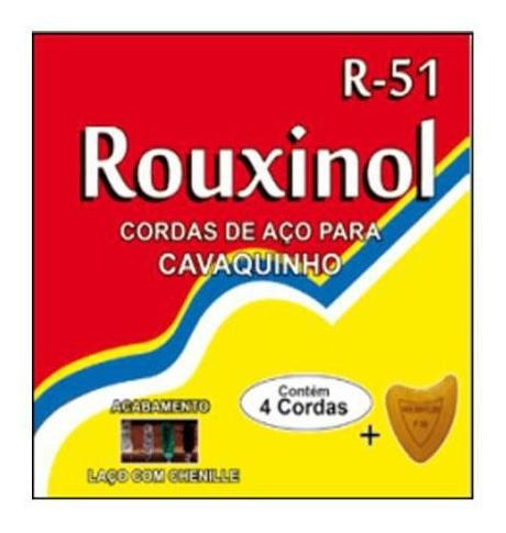 Encordoamento Corda Cavaquinho Rouxinol R51 Laço Chenille