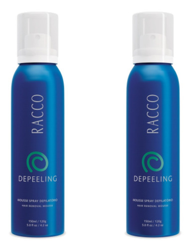 2 Depiling Racco Mousse Melhor Creme Depilatorio Masculino