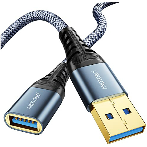 Andtobo Usb Extension Cable 6.6ft, Usb 3.1 Type A Male To Fe