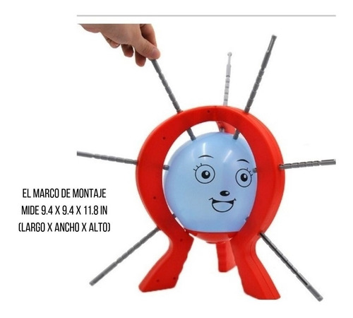 Bang Boom Balloon Juego Mesa Globo Símil Ct Mmk 19025 Kuky