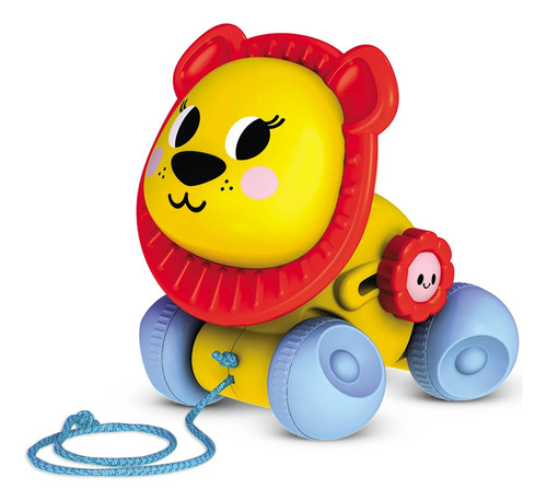 Leao Didadico Puxe E Empurre - 001737 Shiny Toys