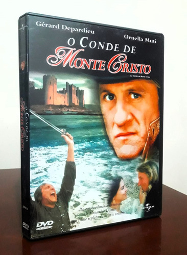 Dvd O Conde De Monte Cristo - Gerard Depardieu (1998)