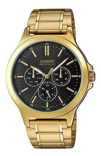 Reloj Casio Hombre Mtp-v300g-1a Calendario Original