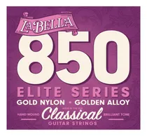 Comprar Cuerdas La Bella 850 Gold Nylon Guitarra Clásica Nylon