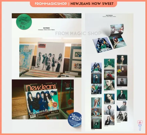 Newjeans - Álbum How Sweet Original (ver. Standard) | Parcelamento