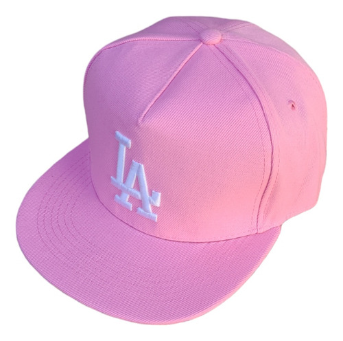 Gorra Los Angeles Visera Plana Bordada Snapback Mujer Hombre