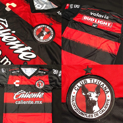 Jersey Playera Niño Xolos Tijuana 2019 Tallas 8,10,12