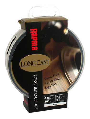 Rapala Linea Long Cast Rlc325c 16 Lbs/ 220 Yds, Clear