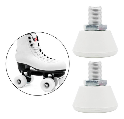 Patines En Línea Bloque De Freno Pieza Del Blanco