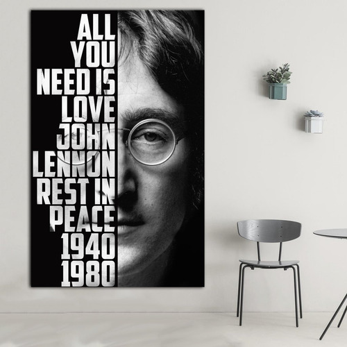 Cuadro Decorativo John Lennon The Beatles