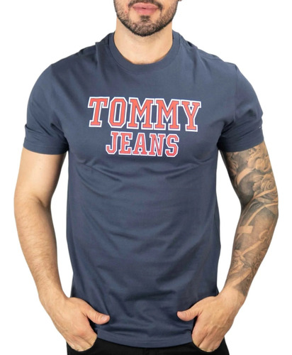 Camiseta Tommy Jeans Tank Azul Marinho
