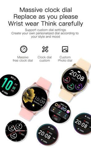 Imagen 6 de 10 de Smartwatch Colmi Sky 8 Black Notificaciones Deportes Salud